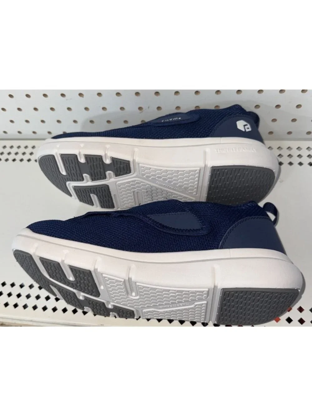 FitVille EasyTop Wings V2 Mens Athletic Diabetic Orthopedic Shoes Size 9 EW Blue